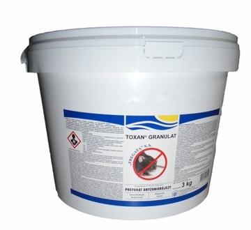 Granulat na szczury i myszy 3kg TOXAN