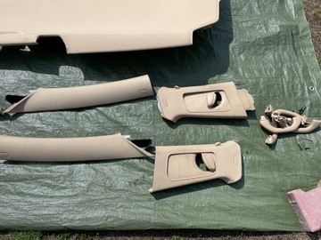 VW PASSAT B6 КОМПЛЕКТ РУЧОК СТОЙКИ ПОТОЛКА 3C9867501EL