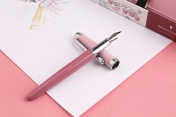 Лунный Человек Молодежный Яркий Цвет Лица Ручка Металлическая Острая Заостренная Взрослая Студентка