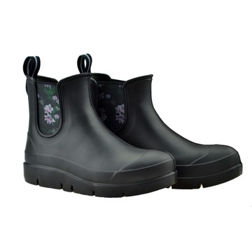 ЖЕНСКИЕ РЕЗЁННЫЕ БОТИНКИ STELLA SHORT ЧЕРНЫЕ Ботинки Челси 40