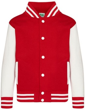 BLUZA MŁODZIEŻOWA KURTKA BASEBALL ROZPINANA 152 XL