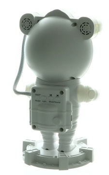 Белая лампа для проектора со звездой астронавта