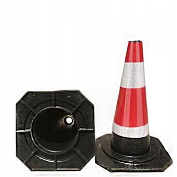 НАБОР СТОЛБОВ ПРЕДУПРЕЖДАЮЩИХ ДОРОЖНЫХ КОСТЕЙ, 10 ШТ., СКЛАДНЫЕ, ОТРАЖАЮЩИЕ, 60