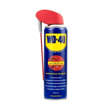 WD-40 PREPARAT WIELOFUNKCYJNY odrdzewia i konserwuje APLIKATOR 250ml