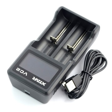 ЗАРЯДНОЕ УСТРОЙСТВО ДЛЯ ЖКД XTAR VC2 Литий-ионный 18650 14500 26650
