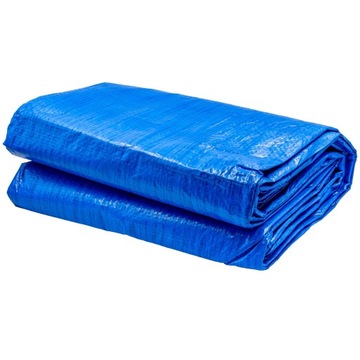 Брезент армированный СИНИЙ 3 х 4 м 60г