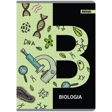 ZESZYT PRZEDMIOTOWY FORMAT A5 60k BIOLOGIA KRATKA