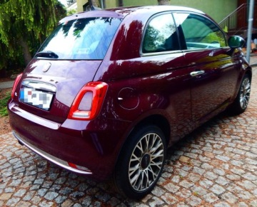Fiat 500 II Seria 4 1.2 69KM 2020 Fiat 500 1.2 Star 2020 bogata unikatowa wersja bezwypadkowy, zdjęcie 7