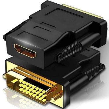 ADAPTER HDMI DO DVI KONWERTER PRZEJŚCIÓWKA FHD 4K