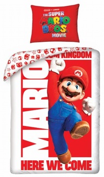 POŚCIEL LICENCYJNA 140x200 SUPER BROS MARIO 09