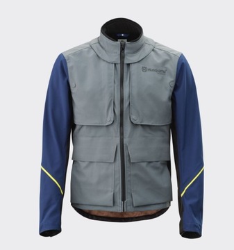 Kurtka Husqvarna Gotland Szaro-Niebieska 3HS230009803 (Rozmiar:M)
