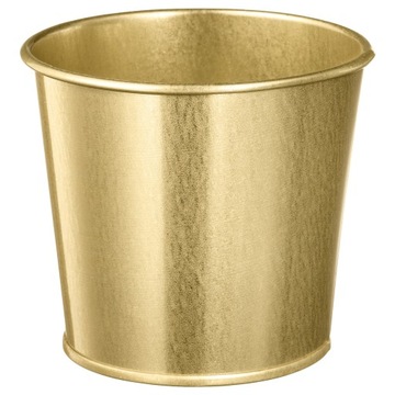 IKEA DAIDAI Osłonka doniczki kolor mosiądzu, 9 cm