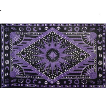 INDYJSKA NARZUTA KAPA OBRUS MANDALA 135x205 305A
