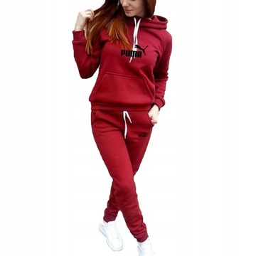 NOWY KOMPLET DRESOWY DRES SPODNIE BLUZA L