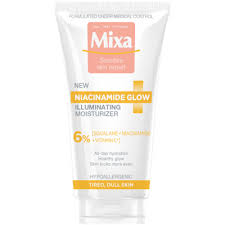 MIXA NIACINAMIDE GLOW ROZŚWIETLAJĄCY KREM NAWILŻAJĄCY WITAMINA C
