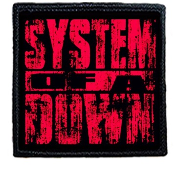Naszywka SYSTEM OF A DOWN 10 x 10 cm Dużo Wzorów!