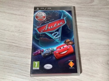 AUTA 2 CARS płyta bdb+ komplet PL PSP