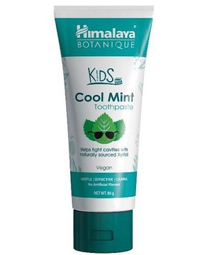 Himalaya Botanique Kids pasta do zębów dla dzieci Cool Mint 80g