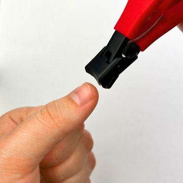 Obcinacz Do Paznokci Składany Kompaktowy Z Antypoślizgową Rączką Manicure