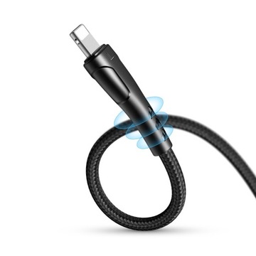 Кабель USB-Lightning, Mcdodo CA-7440, 0,2 м (черный)