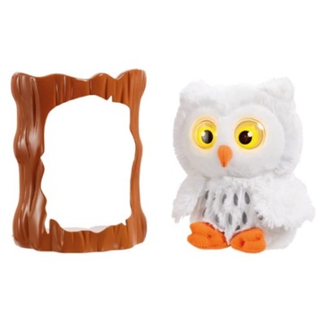 AniMagic Interaktywna Sowa świeci wydaje dźwięki