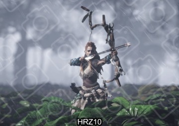 HORIZON ZERO DAWN CAKE CAKE DECORATION Wafel Print A4