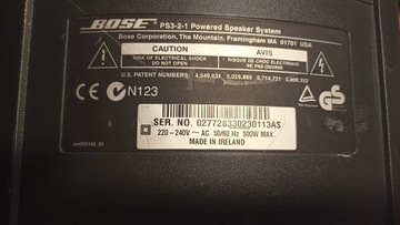 Активный сабвуфер + мониторы Bose PS3-2-1