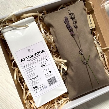 Święta Prezent Herbata After Yoga i Opaska na Oczy