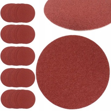 Диск шлипутной бумаги на липучке 150 мм P100 для набора шлифовальной машины 10 ПК