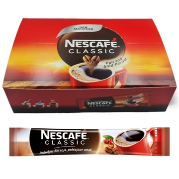 Kawa rozpuszczalna NESCAFE Classic saszetki op.100
