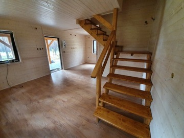Круглогодичный деревянный летний домик, терраса 35м.