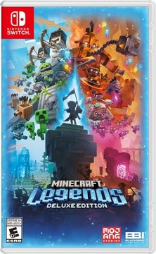 Minecraft Legends Deluxe Edition Nintendo Switch nowy PL od ręki MG