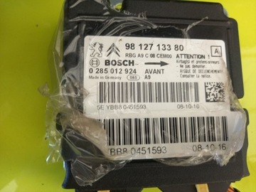 DESKA KONZOLA ULOŽENÍ AIRBAG PEUGEOT 208 FACELIFT 16R