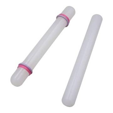 2 Pieces Polymer Clay Rolling Pin Fondant Tool DIY