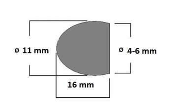 ВЕТРОВАЯ ЗАЩИТА Monacor WS-150/SK Губчатый микрофон 2-4 мм