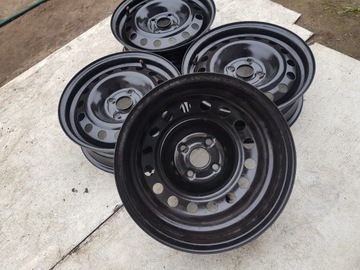 4× DISK OCELOVÝ KIA OE RIO III OD 2011R - DO 2017R 5.5" X 15" 4X100 ET 36