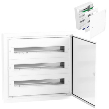 ROZDZIELNICA skrzynka elektryczna 3x24 podtynkowa IP54 DARP-72 QUITELINE