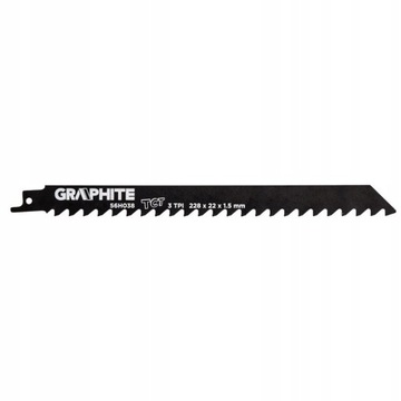 Brzeszczot do piły szablastej 56H038 GRAPHITE HM