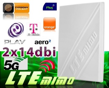 MIMO LTE антенна +28dBi МОДЕМ ZTE MF825 MF28D 4G 5G CRC9 TS9 10м