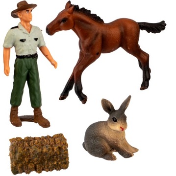 НАБОР «ФЕРМА ЖИВОТНЫХ» С ФИГУРКОЙ