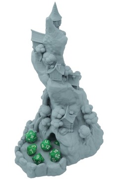 Башня для игры в кости в горном поселении - Башня для игры в кости Светло-серый