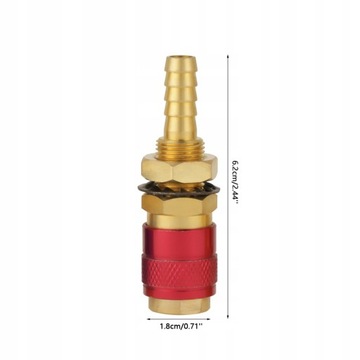 НАБОР БЫСТРОРАЗЪЕМНЫХ СОЕДИНЕНИЙ ДЛЯ ШЛАНГА, 2 ШТ. 8 ММ