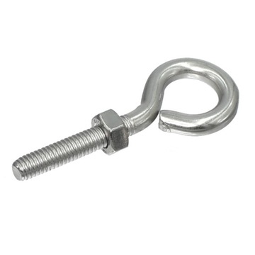 ŚRUBA OCZKOWA M6X40 NIERDZEWNA UCHO Z GWINTEM HAK