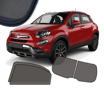 ZASŁONKI DEDYKOWANE DO Fiat 500X od 2014