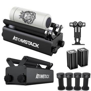 Новый лазерный гравер ATOMSTACK S30 PRO + Ролик + Удлиненный вал + XL Pad
