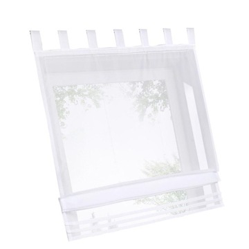 Rolety rzymskie Sheer Voile Szary-60×155cm