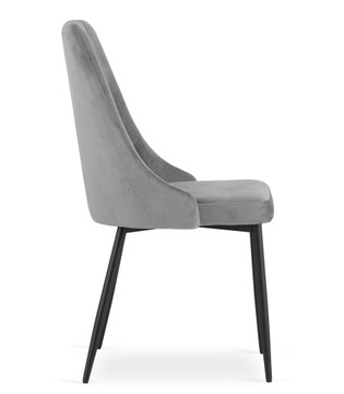 Стул РОЗА, обитый бархатом, МОДЕРН