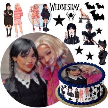 НАБОР ТОРТОВ СРЕДА + ПЕРСОНАЖИ + ТЕКСТ