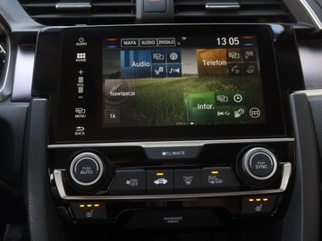 Honda Civic X Sedan 4d 1.5 VTEC Turbo 182KM 2018 Honda Civic 1.5 VTEC, Salon Polska, 1. Właściciel, zdjęcie 11