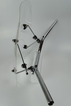 Универсальное лобовое стекло для мотоцикла + крепления